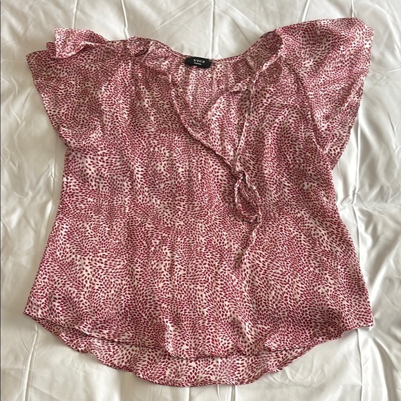 VICI Sheer Floral Pink Women's Top size small - Picture 1 of 8